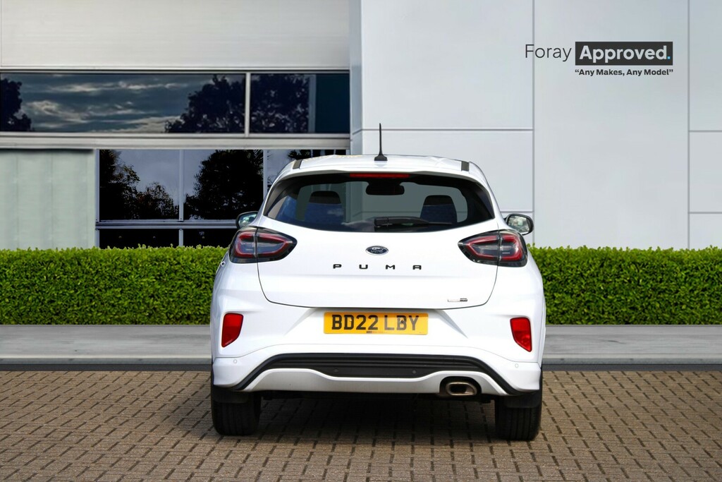 Ford Puma 1.0 Ecoboost Hybrid Mhev St-line BD22LBY White #5