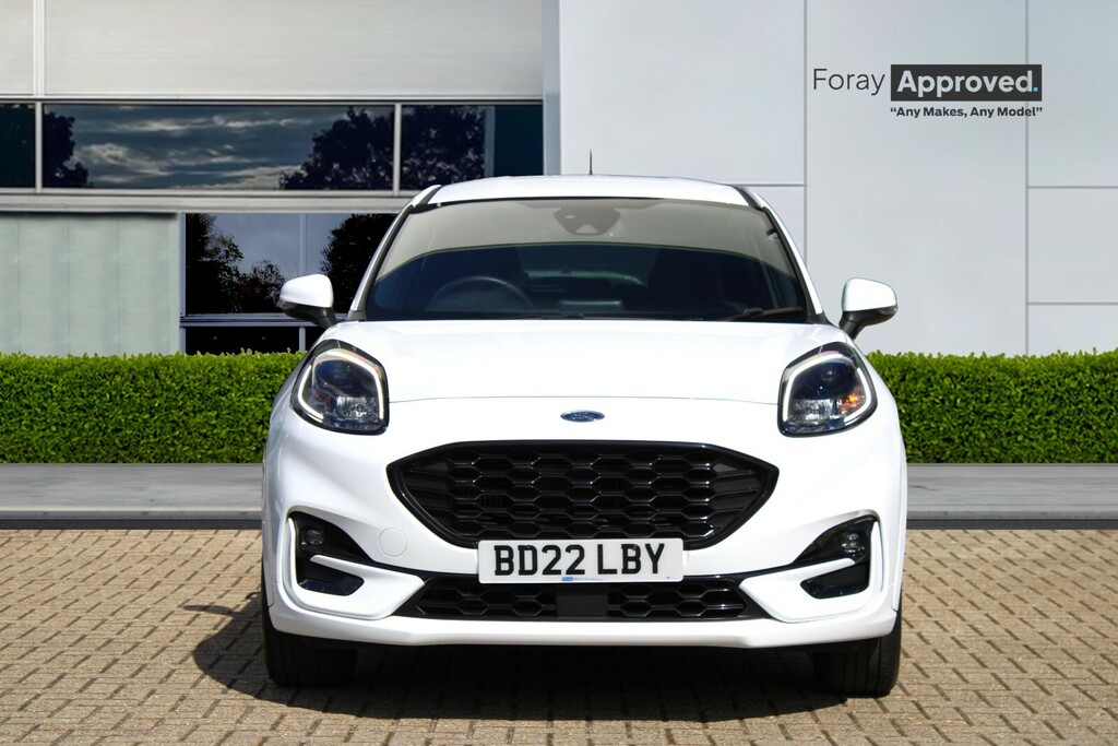 Ford Puma 1.0 Ecoboost Hybrid Mhev St-line BD22LBY White #2