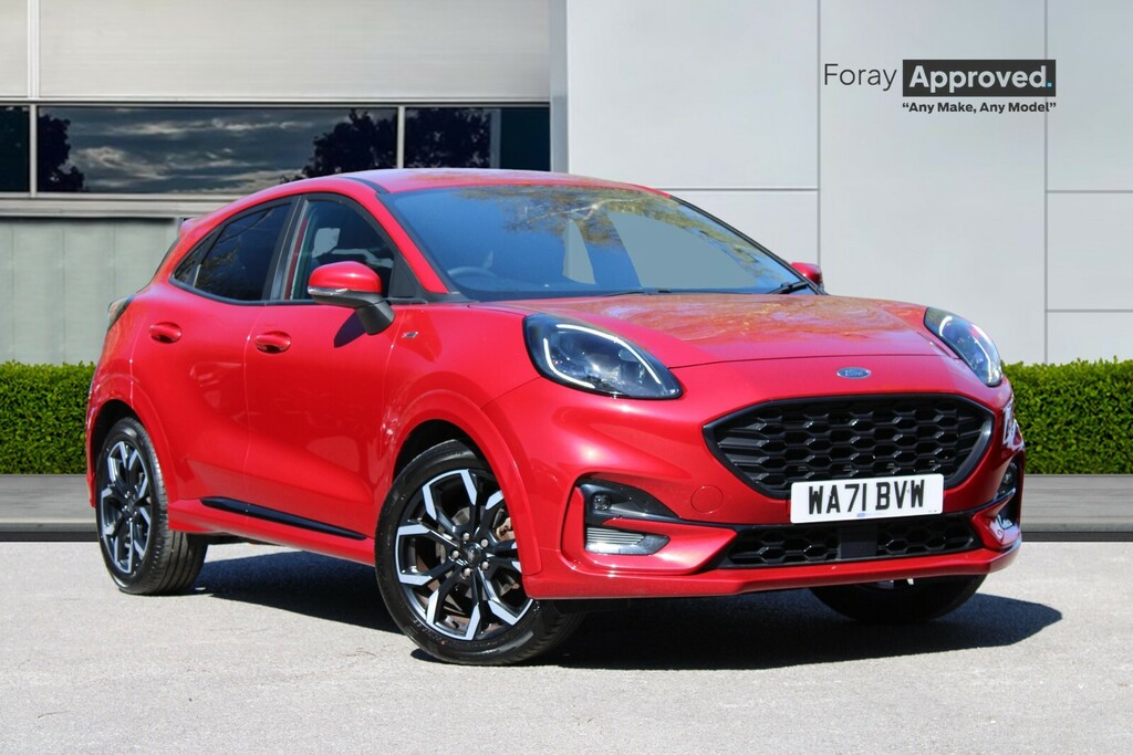 Ford Puma 1.0 Ecoboost Hybrid Mhev St-line X Red
