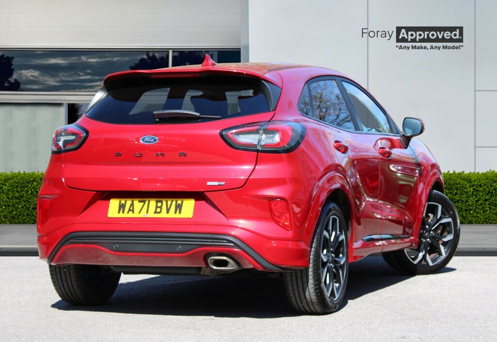 Ford Puma 1.0 Ecoboost Hybrid Mhev St-line X WA71BVW Red #4