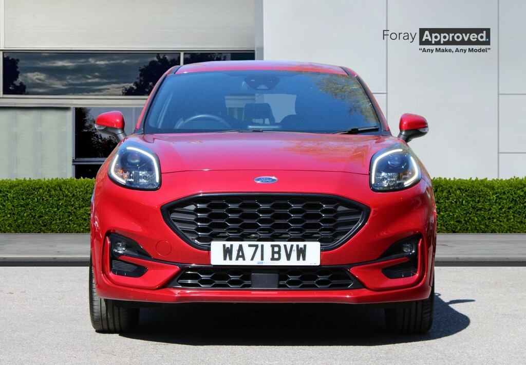 Ford Puma 1.0 Ecoboost Hybrid Mhev St-line X WA71BVW Red #2