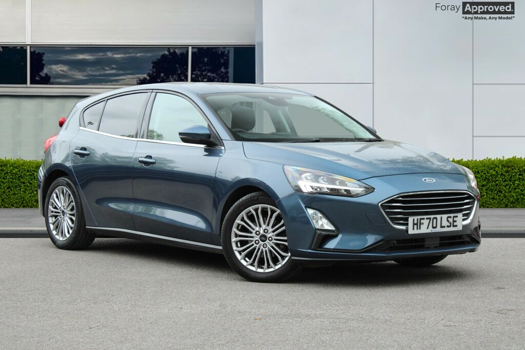 Ford Focus 1.0 Ecoboost Hybrid Mhev 125 Titanium X Ed Blue