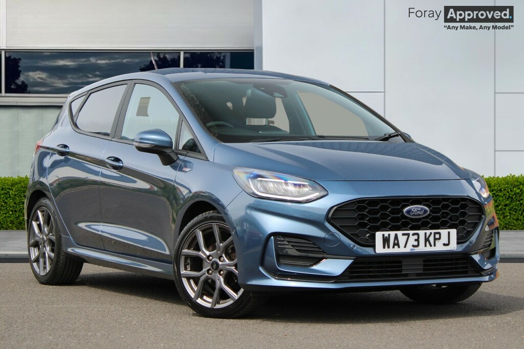 Ford Fiesta 1.0 Ecoboost St-line Blue