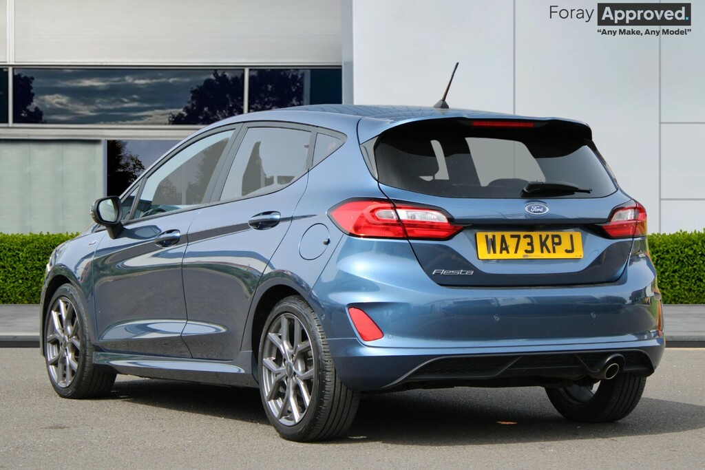 Ford Fiesta 1.0 Ecoboost St-line WA73KPJ Blue #5