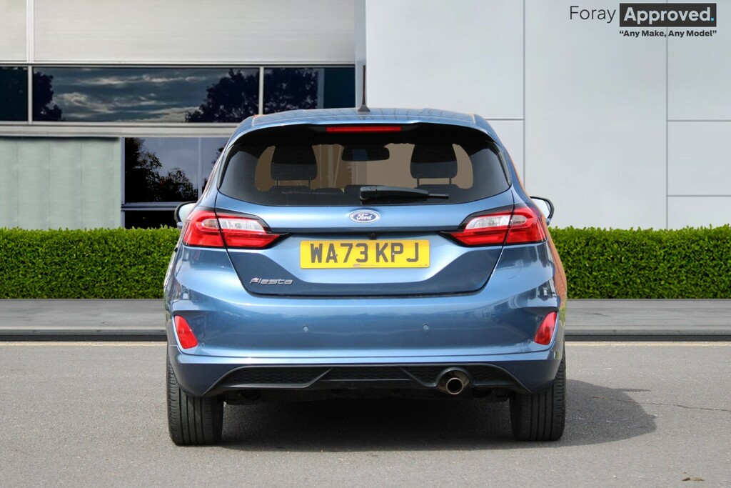 Ford Fiesta 1.0 Ecoboost St-line WA73KPJ Blue #4
