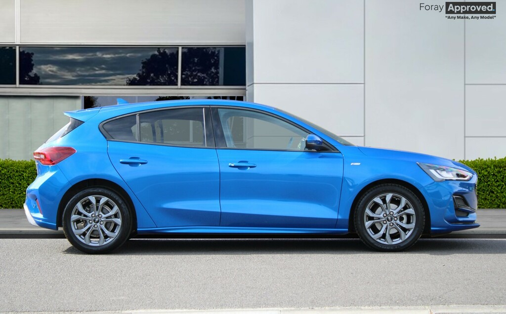 Ford Focus 1.0 Ecoboost Hybrid Mhev St-line WG73VVA Blue #4