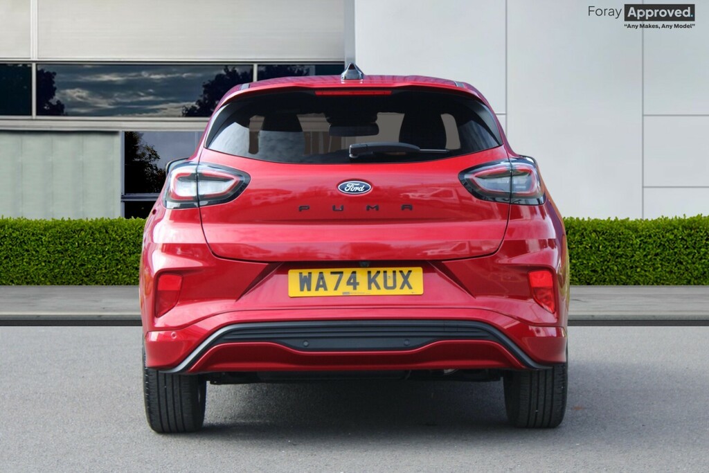 Ford Puma 1.0 Ecoboost Hybrid Mhev St-line X Dct WA74KUX Red #5