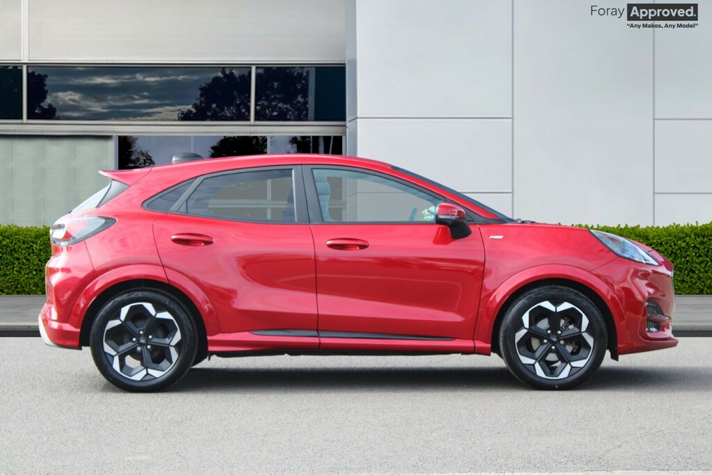 Ford Puma 1.0 Ecoboost Hybrid Mhev St-line X Dct WA74KUX Red #3