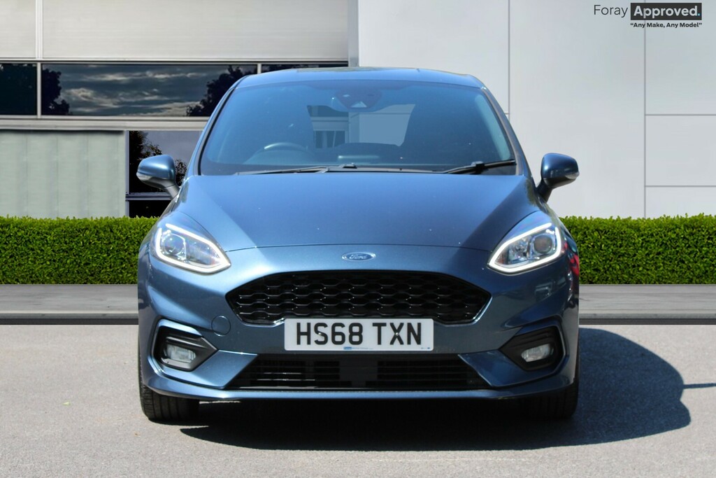 Ford Fiesta 1.0 Ecoboost 140 St-line X HS68TXN Blue #4