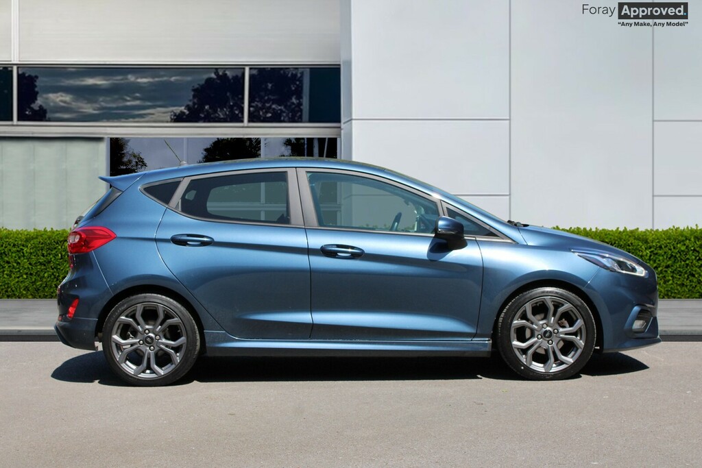 Ford Fiesta 1.0 Ecoboost 140 St-line X HS68TXN Blue #3