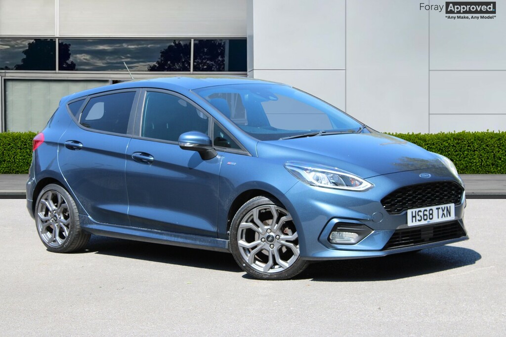 Ford Fiesta 1.0 Ecoboost 140 St-line X Blue