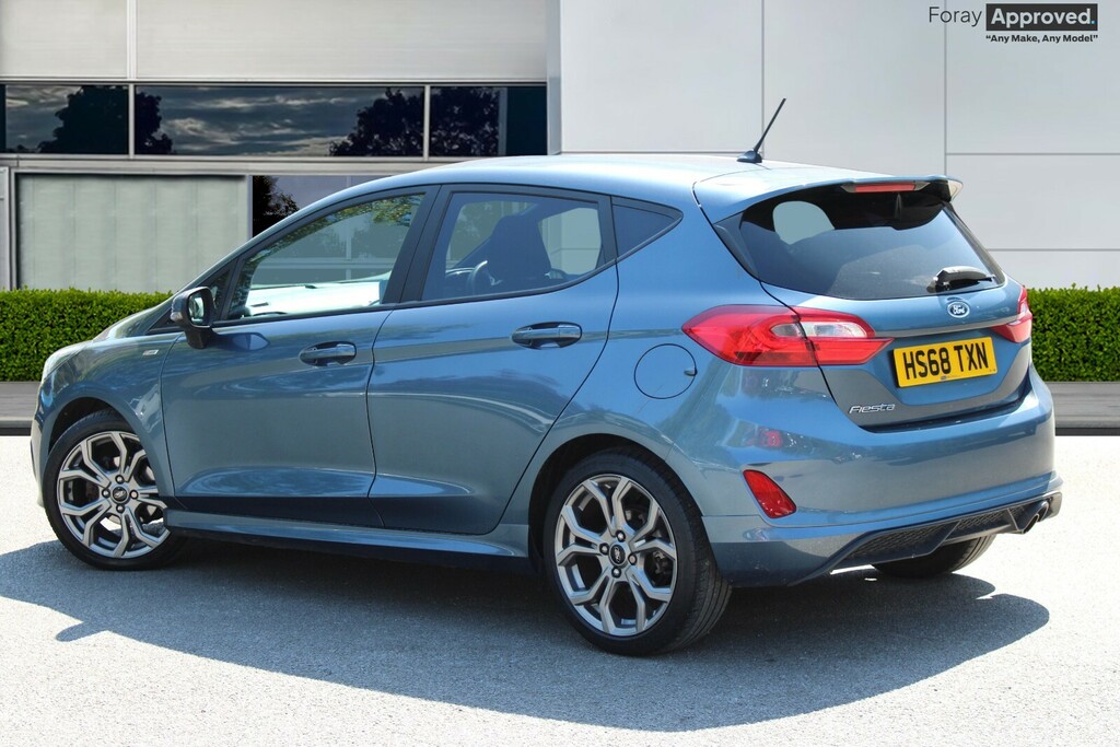 Ford Fiesta 1.0 Ecoboost 140 St-line X HS68TXN Blue #2