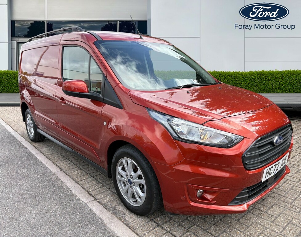 Ford Transit Connect 1.5 Ecoblue 120Ps Limited Van Orange