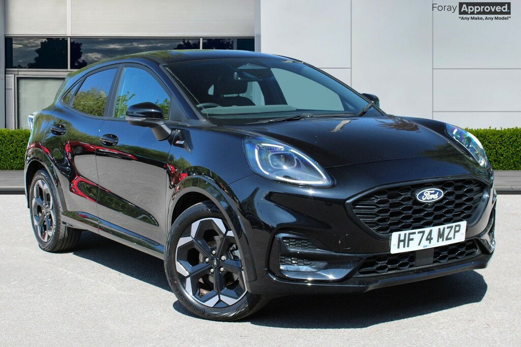 Ford Puma 1.0 Ecoboost Hybrid Mhev St-line X Black