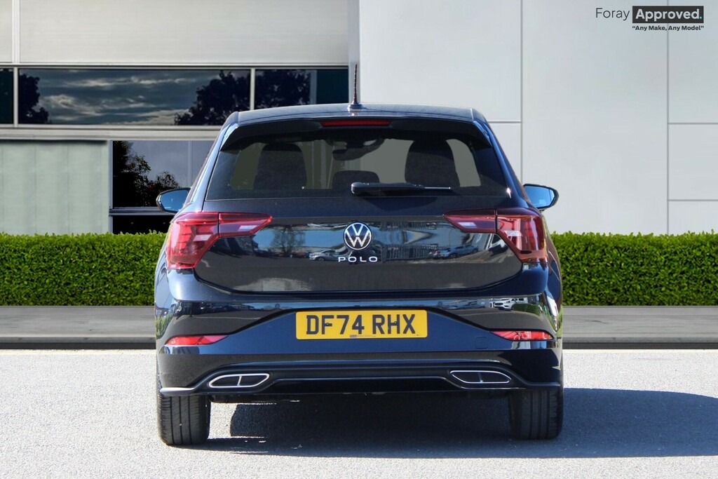 Volkswagen Polo 1.0 Tsi 115 R-line Dsg DF74RHX Black #5
