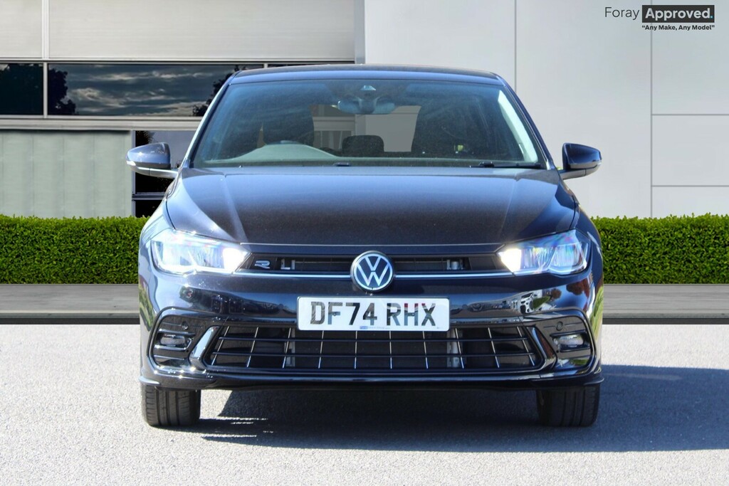 Volkswagen Polo 1.0 Tsi 115 R-line Dsg DF74RHX Black #3