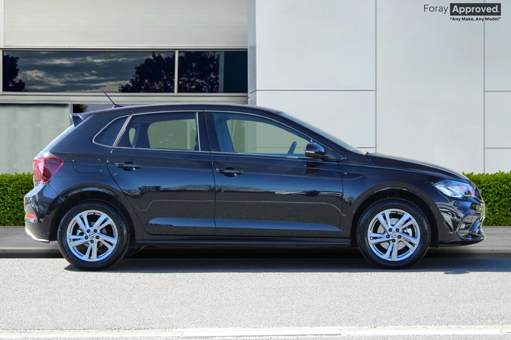 Volkswagen Polo 1.0 Tsi 115 R-line Dsg DF74RHX Black #4