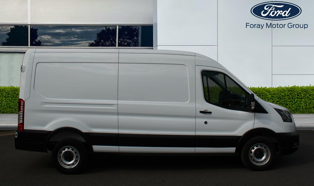 Ford Transit Custom 2.0 Ecoblue 130Ps H2 Leader Van HF75VWP White #2