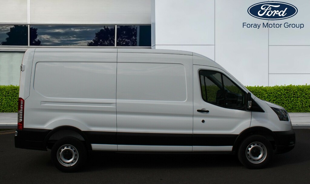 Ford Transit Custom 2.0 Ecoblue 130Ps H2 Leader Van HF75VWO White #2