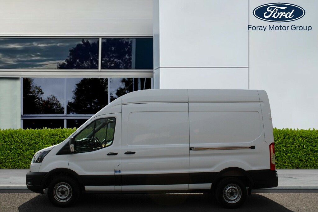 Ford Transit Custom 2.0 Ecoblue 130Ps H3 Leader Van MJ22PYY White #4