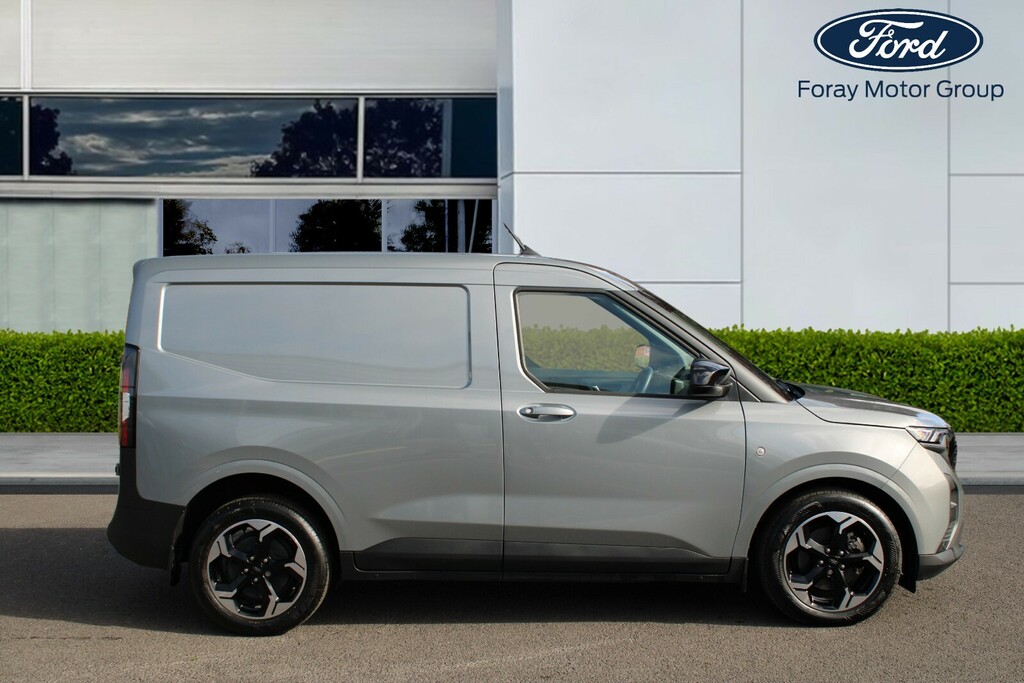 Ford Transit Courier 100Kw 43Kwh Limited Van HG25WSE Silver #2