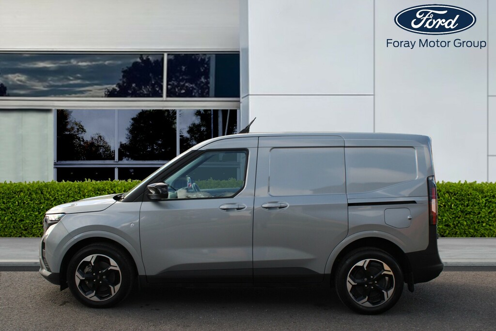 Ford Transit Courier 100Kw 43Kwh Limited Van HG25WSE Silver #4