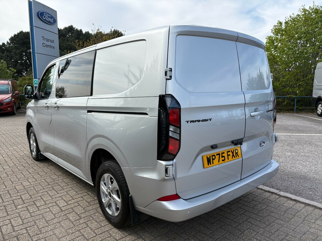 Ford Transit Custom 2.0 Ecoblue 136Ps H1 Double Cab Van Limited WP75FXR Silver #5
