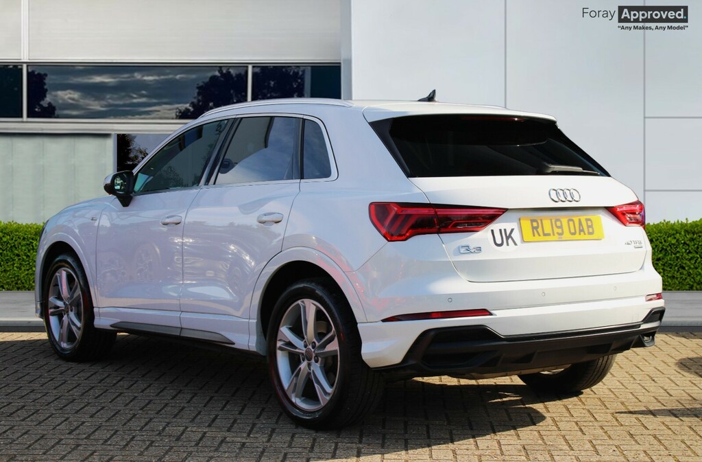 Audi Q3 40 Tfsi Quattro S Line S Tronic RL19OAB White #4