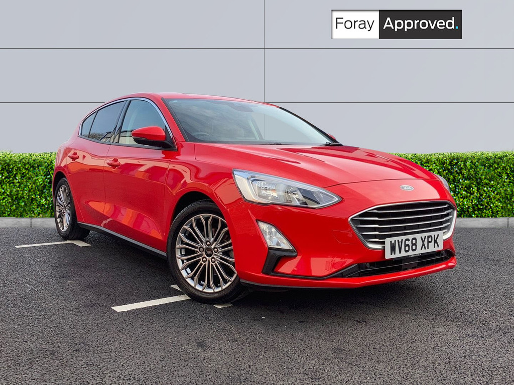 Ford Focus 1.0 Ecoboost 125 Titanium X Red