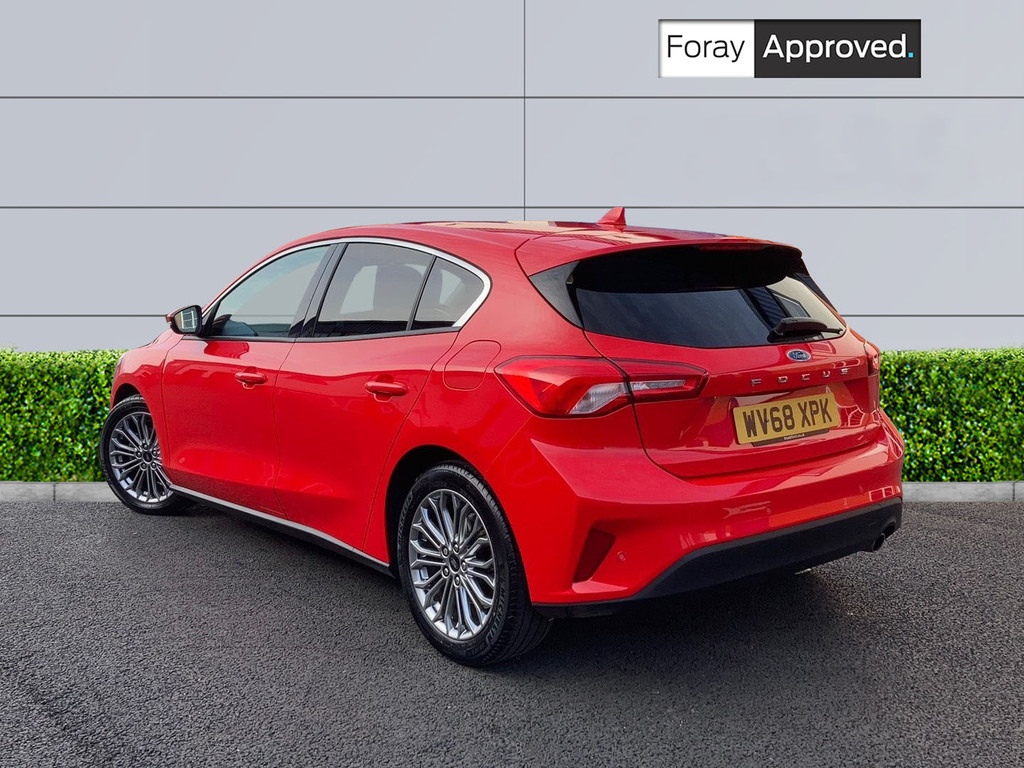 Ford Focus 1.0 Ecoboost 125 Titanium X WV68XPK Red #2