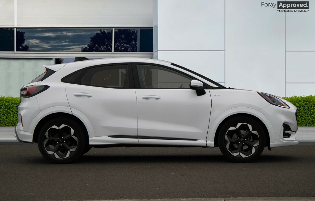 Ford Puma 1.0 Ecoboost Hybrid Mhev St-line X WF24YSG White #3