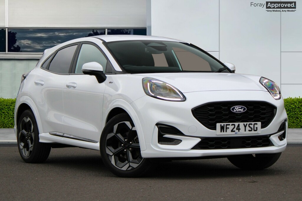 Ford Puma 1.0 Ecoboost Hybrid Mhev St-line X White