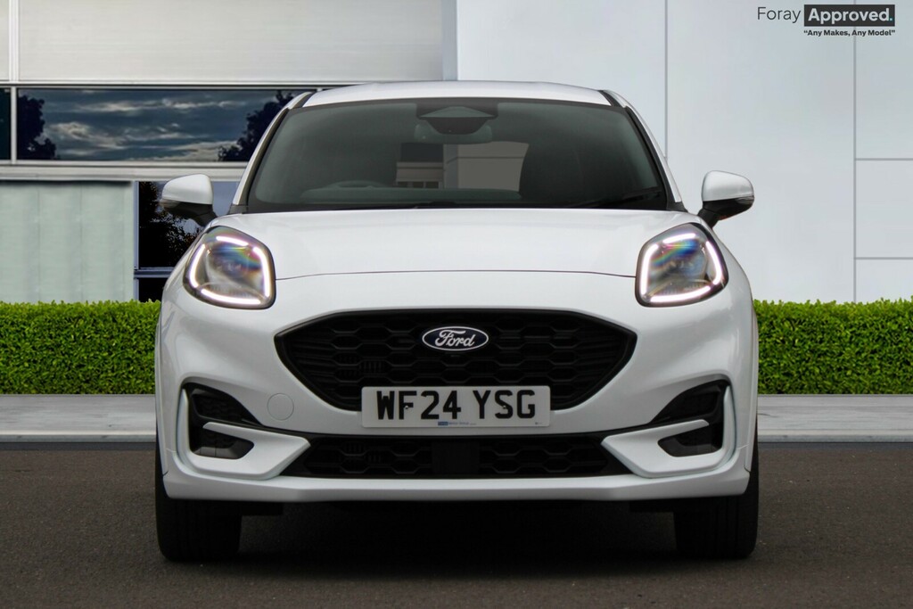 Ford Puma 1.0 Ecoboost Hybrid Mhev St-line X WF24YSG White #2