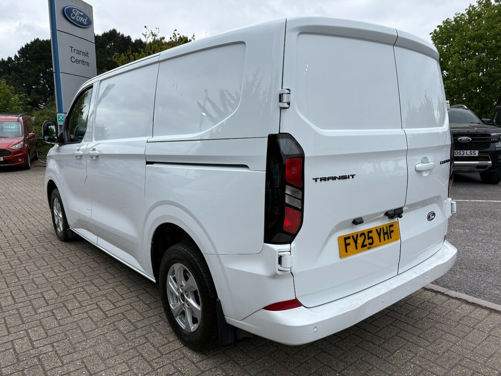 Ford Transit Custom 2.0 Ecoblue 136Ps H1 Van Limited FY25YHF White #5