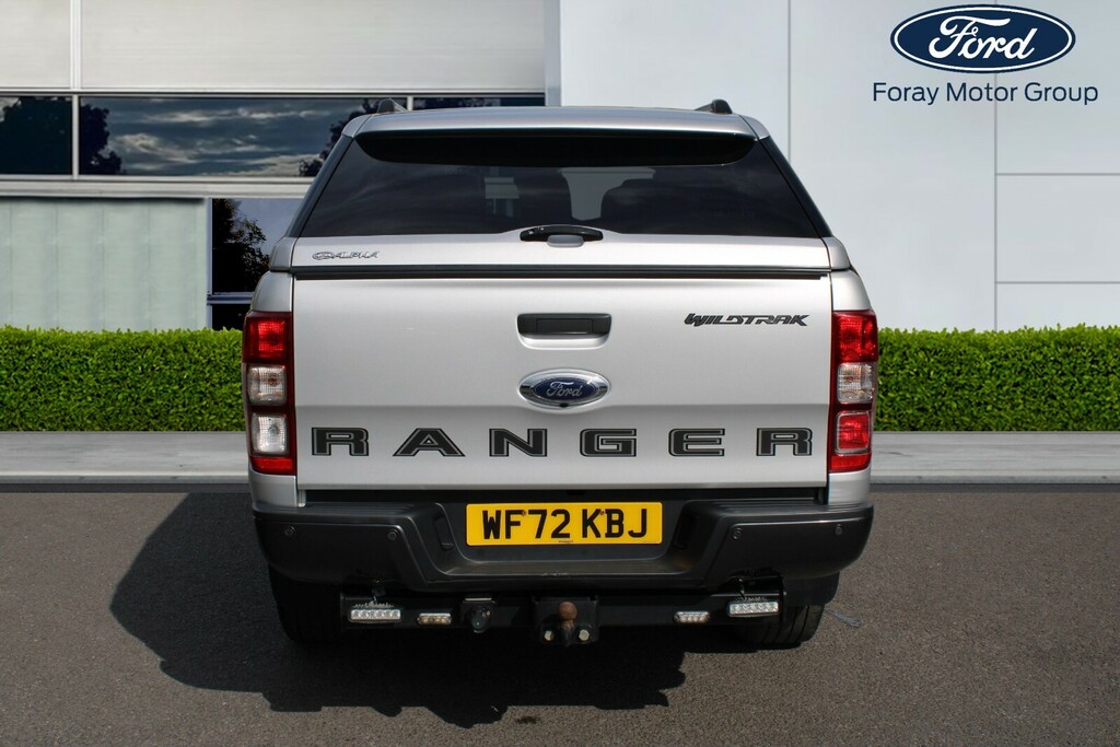 Ford Ranger Pick Up Double Cab Wildtrak 2.0 Ecoblue 213 WF72KBJ Silver #6