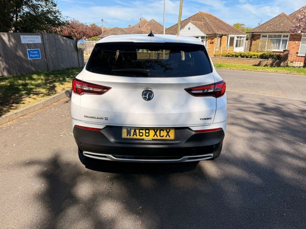 Vauxhall Grandland X 1.2 Turbo Sport Nav Euro 6 Ss WA68XCX White #5