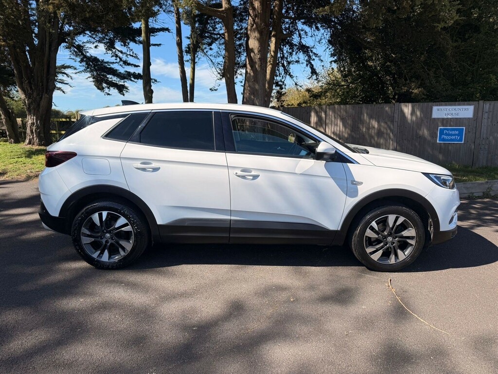 Vauxhall Grandland X 1.2 Turbo Sport Nav Euro 6 Ss WA68XCX White #6