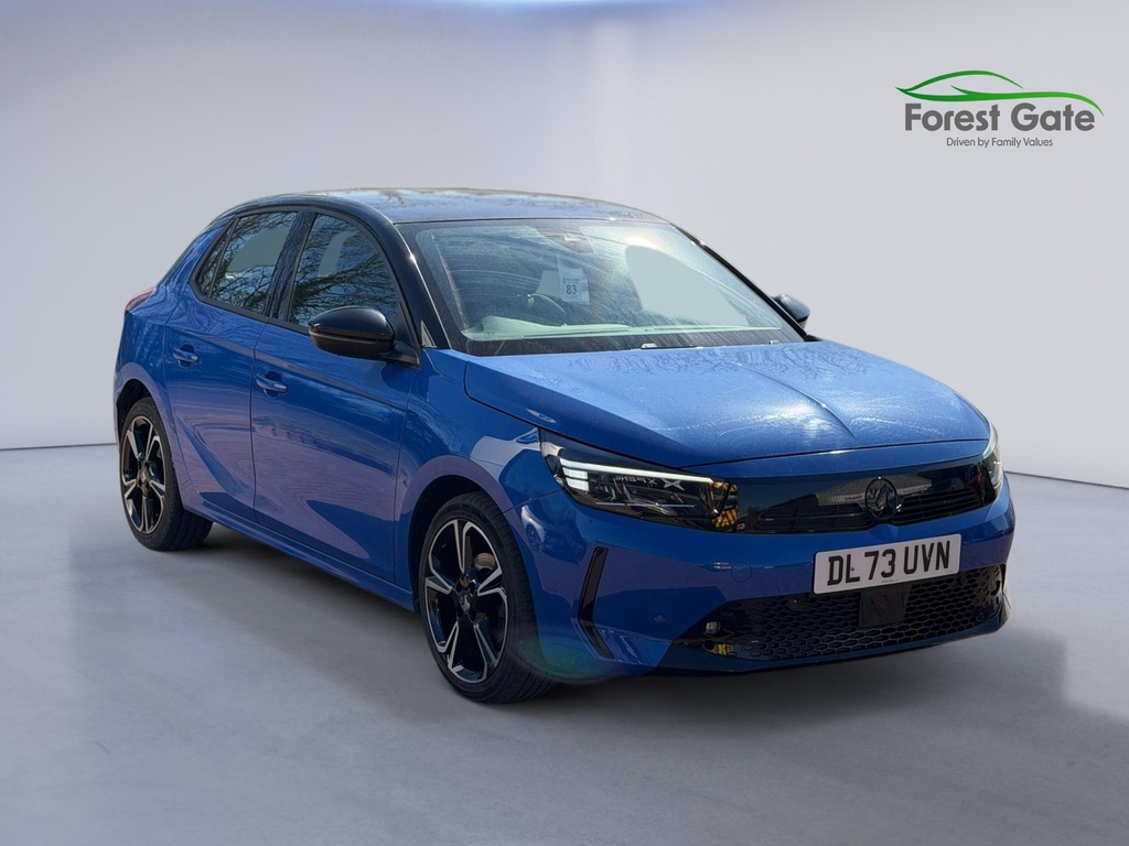 Vauxhall Corsa 1.2 Gs Hatchback Euro 6 75 Ps DL73UVN Blue #3