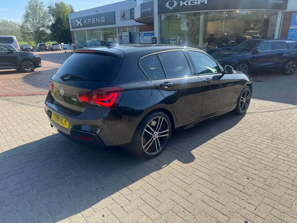 BMW 1 Series 1.5 118I M Sport Shadow Edition Hatchback Petr KO18RLY Black #3