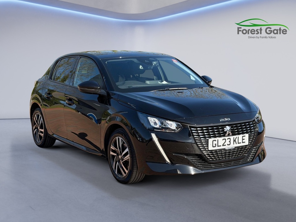Peugeot 208 1.2 Puretech Allure Premium Hatchback Black