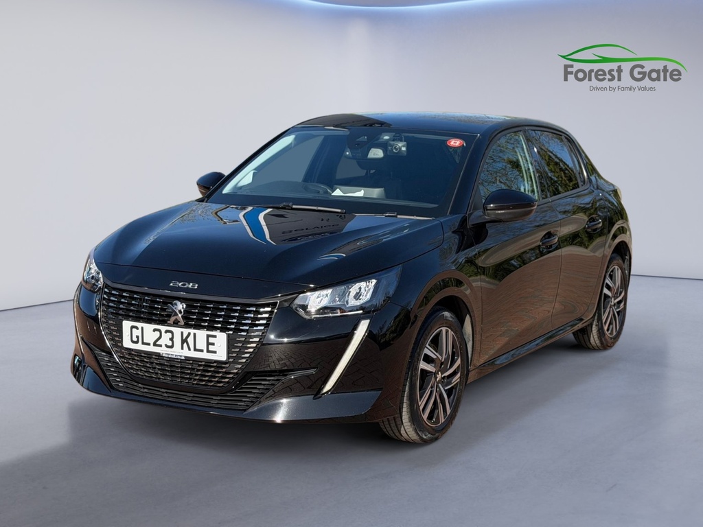 Peugeot 208 1.2 Puretech Allure Premium Hatchback GL23KLE Black #3