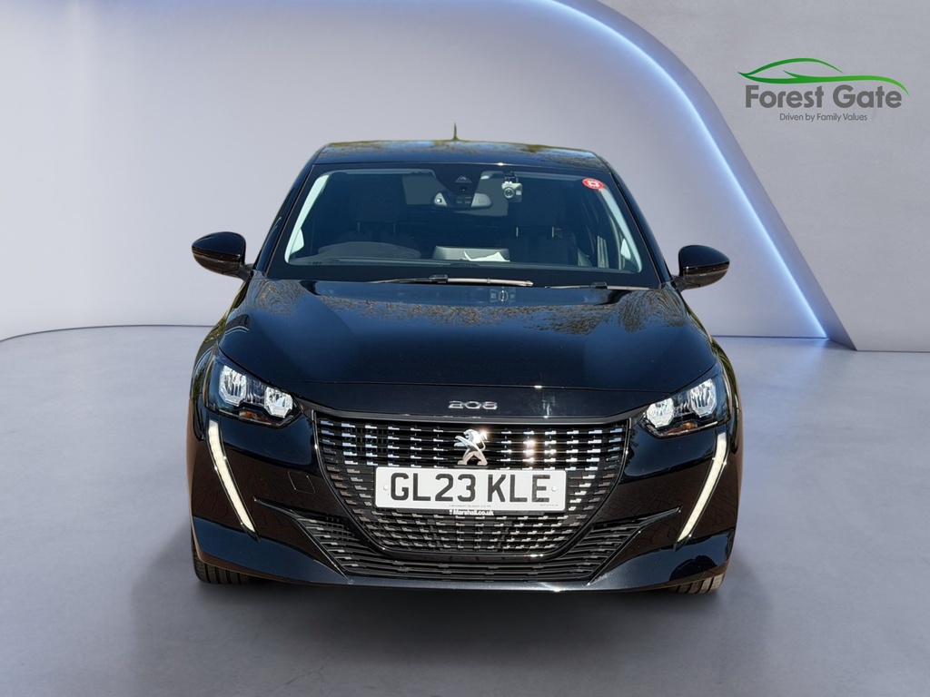 Peugeot 208 1.2 Puretech Allure Premium Hatchback GL23KLE Black #2