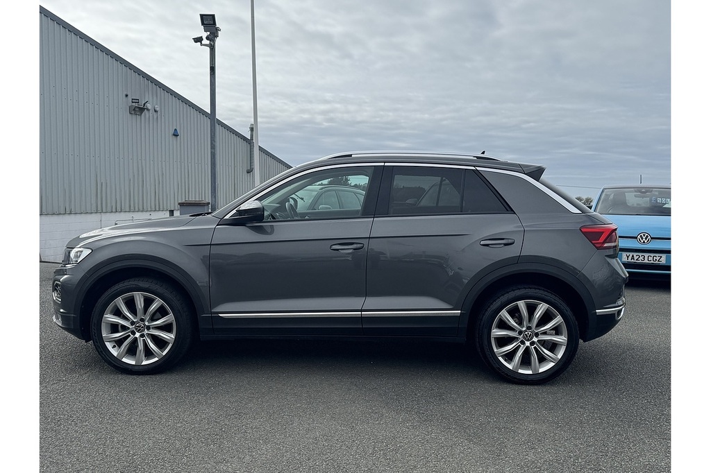 Volkswagen T-Roc 1.5 Tsi Gpf Evo Sel Dsg 150Ps U14128 Ulez DT21CHD Grey #5