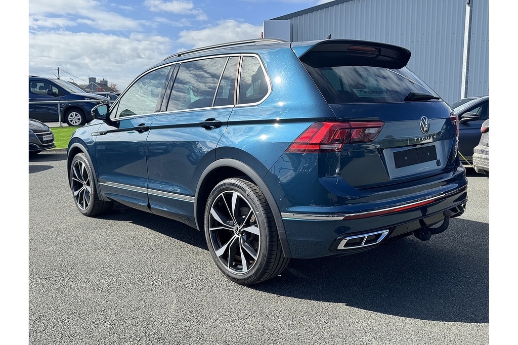Volkswagen Tiguan 2.0 Tdi R-line Dsg 4Motion 150 Ps U14155 Blue #6