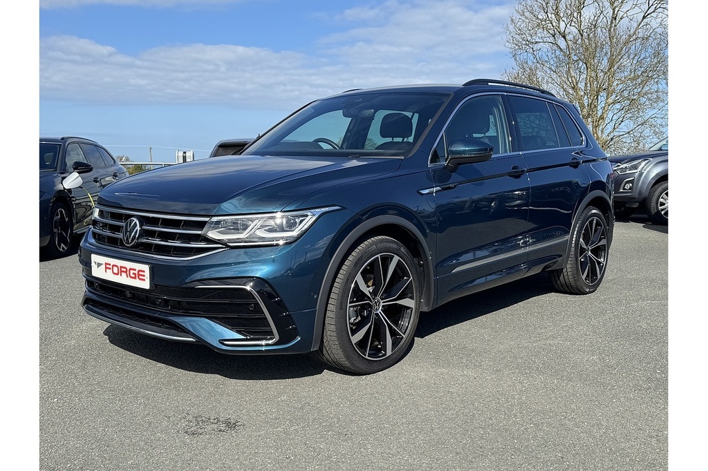 Volkswagen Tiguan 2.0 Tdi R-line Dsg 4Motion 150 Ps U14155 Blue #3
