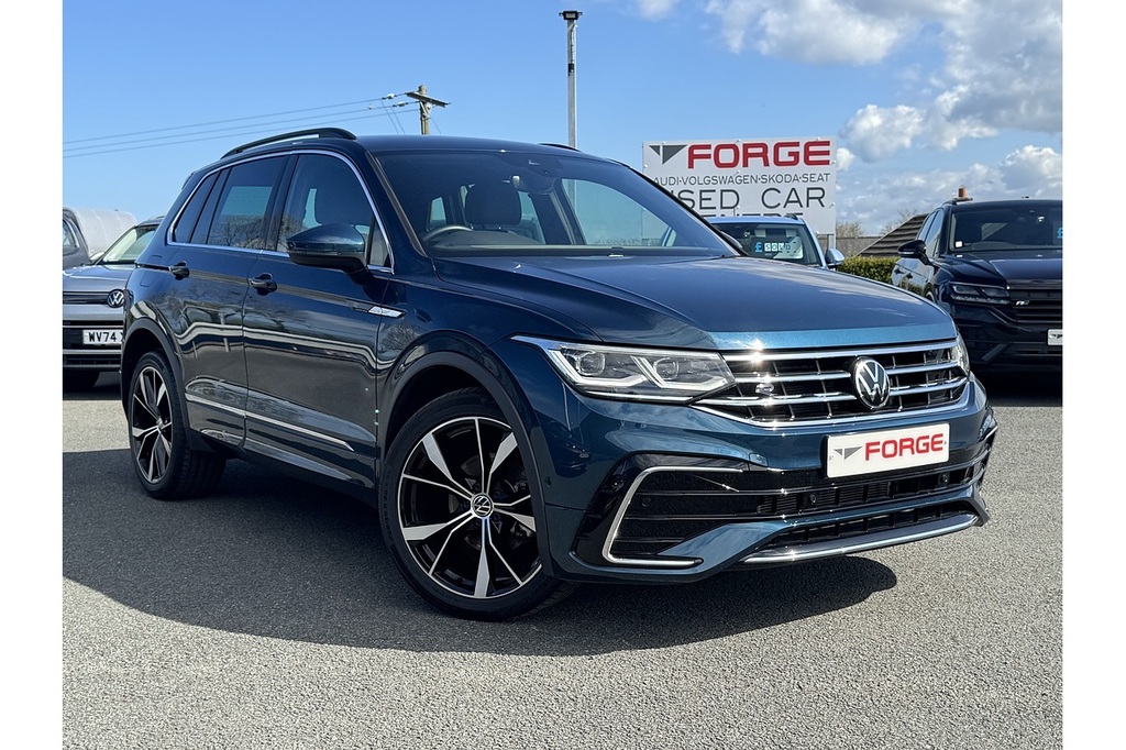 Volkswagen Tiguan 2.0 Tdi R-line Dsg 4Motion 150 Ps U14155 Blue