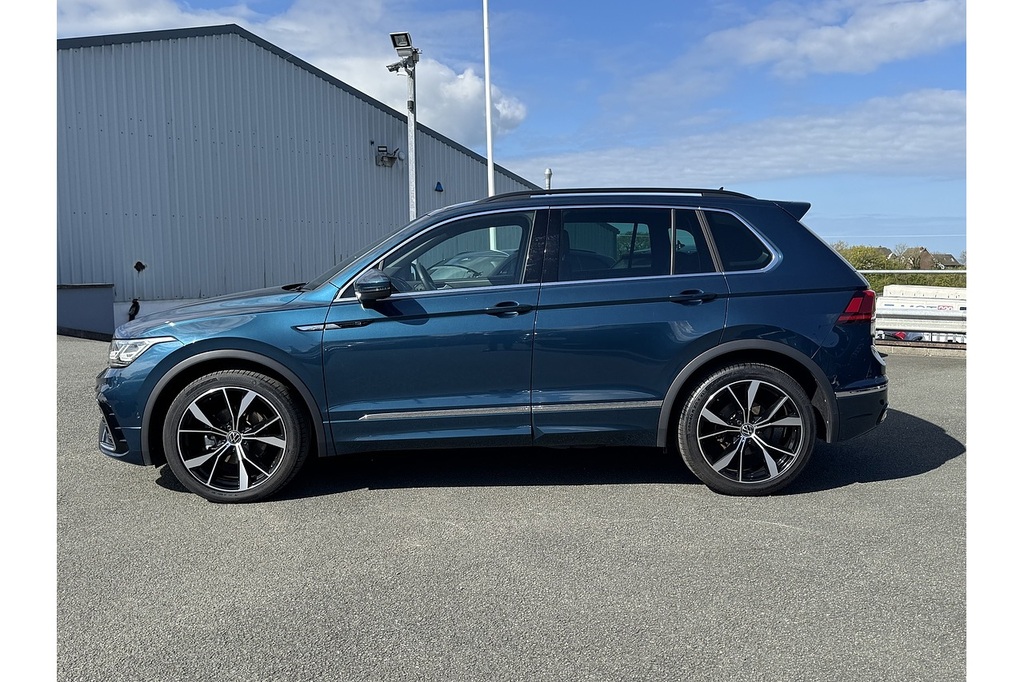 Volkswagen Tiguan 2.0 Tdi R-line Dsg 4Motion 150 Ps U14155 Blue #5