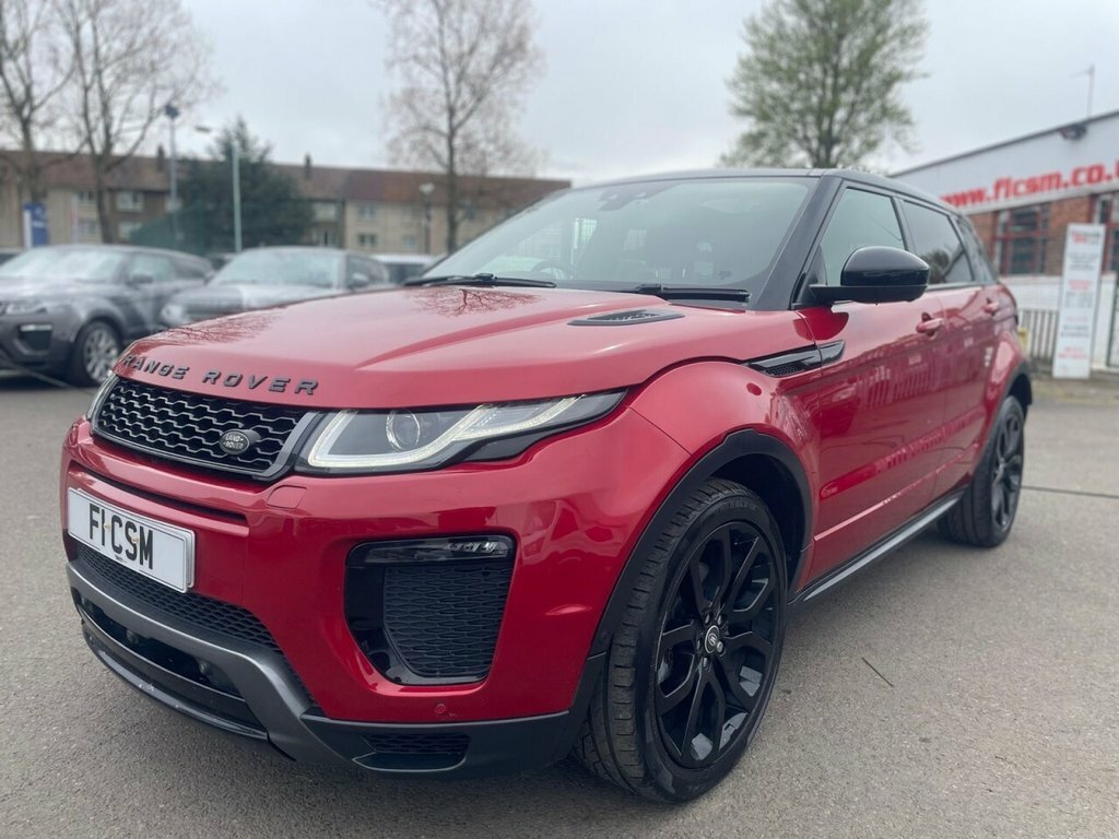 Land Rover Range Rover Evoque 2L Hse Dynamic Lux OE66SVA Red #3