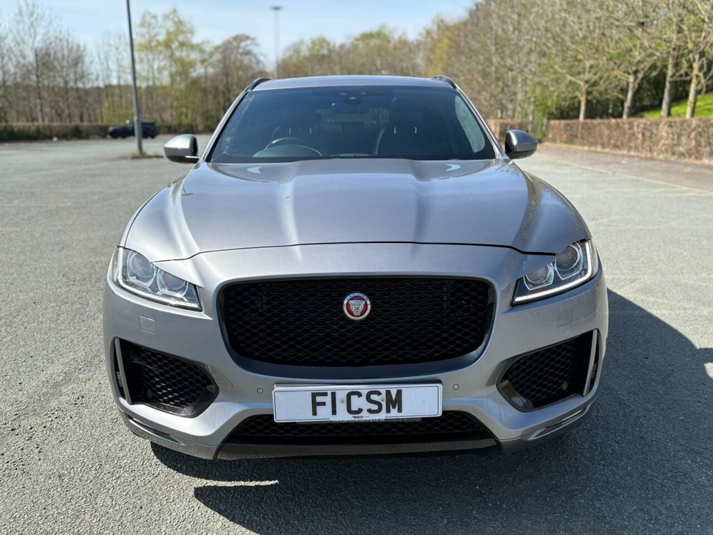 Jaguar F-Pace 2L Chequered Flag OV70YON Grey #6