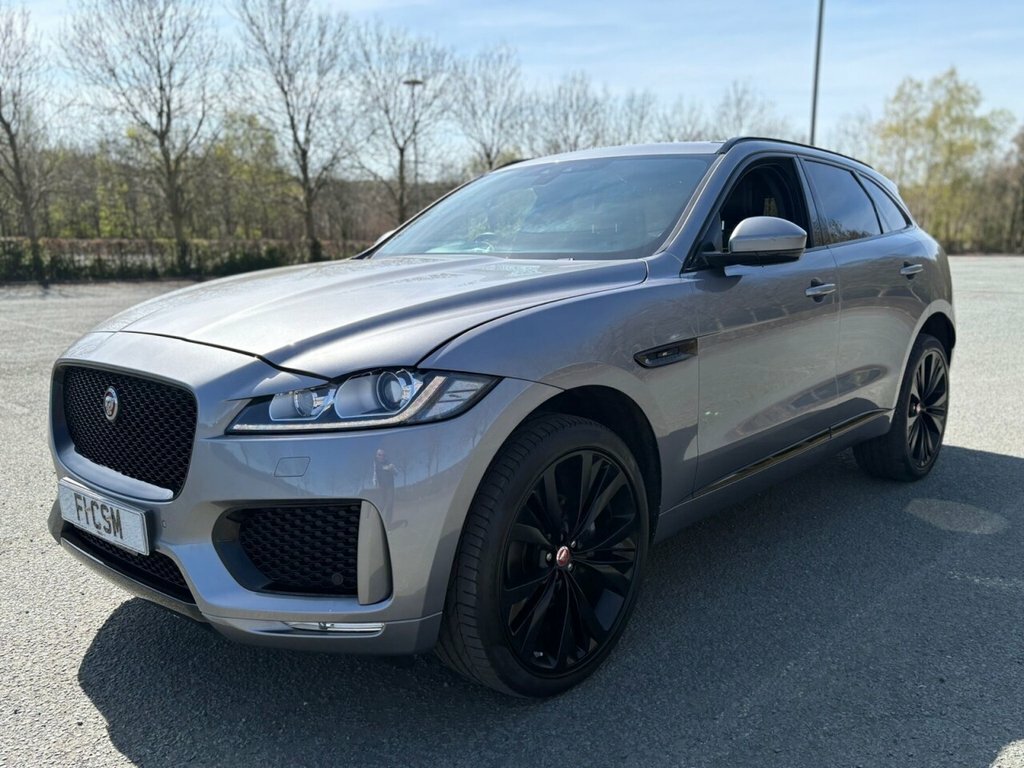 Jaguar F-Pace 2L Chequered Flag OV70YON Grey #2